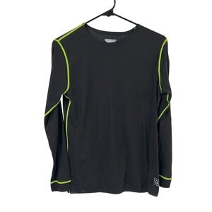 Polarmax Technical‎ Base Layer Acclimate Dry Shirt XL Black Gorpcore Techwear